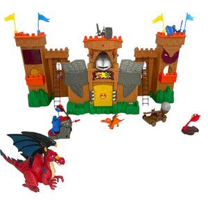 Fisher Price Imaginext Eagle Talon Castle Dragon Knights Playset Kids Toy